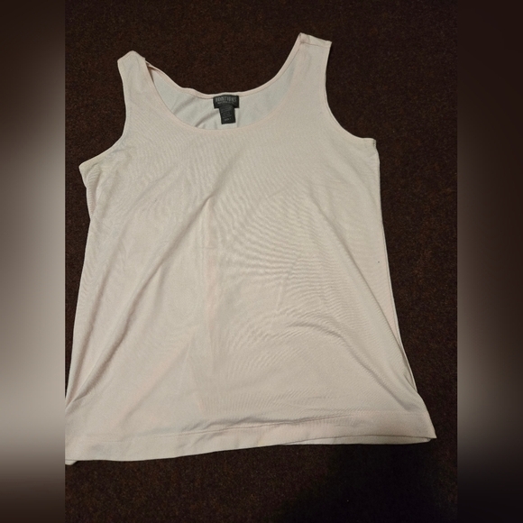 Chico's Tops - Addition's By Chico's Size 1 (US 6) Light Pink Stretchy Tank Grwat For Layering